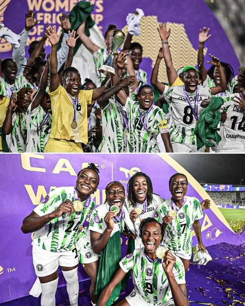 President Tinubu Rewards Super Falcons After Historic WAFCON Victory